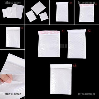 Inthesummer❥ 10Pcs Poly Bubble Mailers Padded Envelopes Shipping Packaging Bags Self Seal