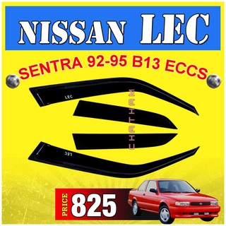❁Window Visor for Nissan Sentra LEC ECCS B13 SE Saloon ( Rain Guard )❁
