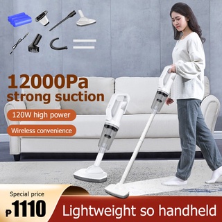 Vacuum Cleaner Cordless 19000PA/6000PA Handheld Vacuum Cleaner High Power Wet and Dry