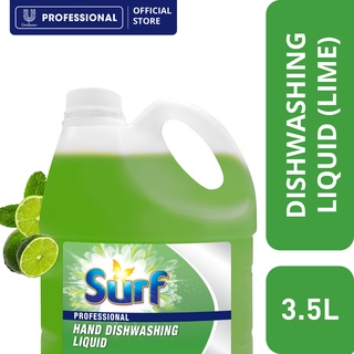 Surf Dishwashing Liquid Lime 3.5L