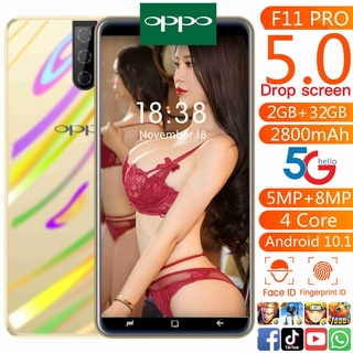 OPPO F11 PRO SmartPhone Face/Fingerprint UnLock Mobiles Android Ultra-thin Mobile Cellphone 4GB+64G