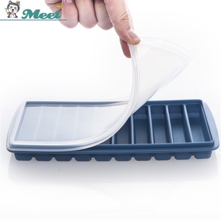 ME 10 Cavities Ice Cube Tray With High Permeability Silica Gel Cover Ice Maker (5)