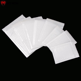 MYRON 10 Pieces Shipping Packaging Envelope Protector Coextruded Film Foam Foil White Waterproof Plastic Shockproof Anti-fall Mailers Moistureproof Vibration Bag