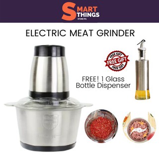 kitchen✴✕Electric Meat Grinder, Chopper, Vegetable Blender Food Processors (300W)