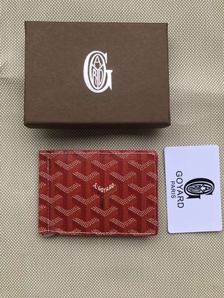 Foreign Trade Original Wallet Goya Clip European and American Fashion Men's Short Wallet ID Clip (1)
