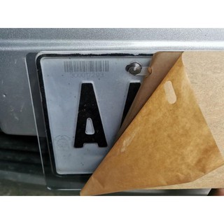 Automobile Exterior Accessories¤✸❈Smoke acrylic Plate Car Plate 3mm (4)