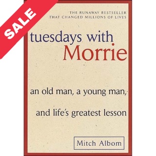 Tuesdays with Morrie by Mitch Albom Brand New Paperback Sealed