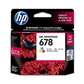 HP Ink Cartridge 678 (Black / Tri-Color) (3)
