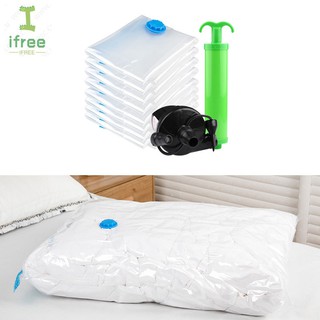 Vacuum Bag Storage Organizer Transparent Border Foldable Extra Large Seal Compressed Travel Bags (2)