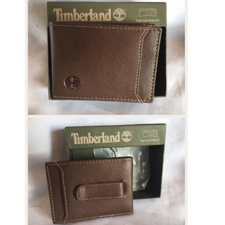 Original Timberland Flip Money Clip Wallet Leather (1)