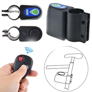 【DGLG】Bicycle Lock Anti-theft Cycling Security Wireless Remote Control Vibration Alarm