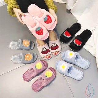indoor slippers for men✠Japan GP fruit fashion indoor slippers home cotton slippers