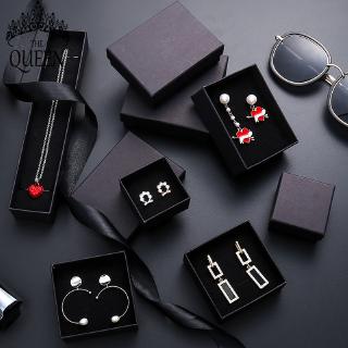 Jewelry Box Gift Box Jewelry Storage Box Ring Box Necklace Box Bracelet Box Earrings Box Hard Box Vintage Box Gift (1)