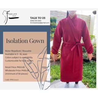 PPE Isolation Gown 2
