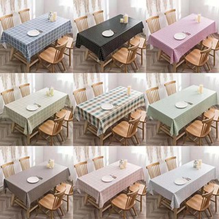 ❤PVC❤Table Cloths Rectangle Square Table Cloth Water Proof Medium Dining table/ bedside table/Desk Cloth