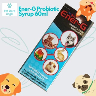Probiotic for Pets Papi Ener-G Syrup 60ML Dogs Cats Rabbits