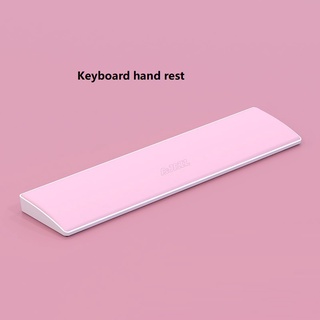 104/87/61 Pink Keyboard Gaming Keyboard Hand Rest Wrist Rest Pad Memory Foam Superfine Fibre Durable Comfortable Office Gaming Keyboard Pad Pink Hand Rest (1)