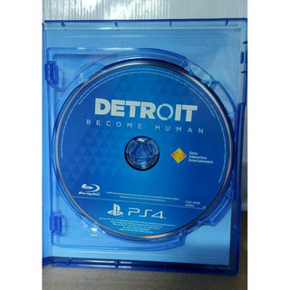 Detroit : Become Human ps4 r3 No cover label. cd and case only.