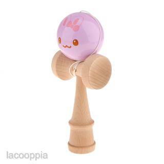[LACOOPPIA] Kendama Wooden Toy Traditional wooden skill game Christmas Gift Happy