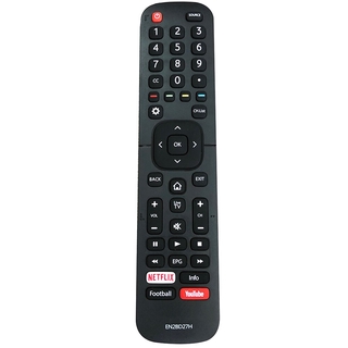 New Remote Control Original EN2BD27H For Hisens e LCD TV Remote Control with Netflix Youtube Fernbedienung