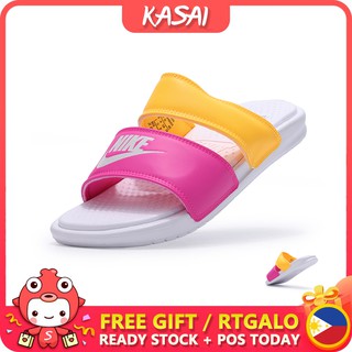 KASAI Nike Sandals for kids korean 2021 flats girl two strap Sandal Special offer COD ks70150