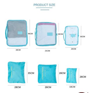 6in1 Travel Luggage Bag Cloths Organizer MG 8705 (5)