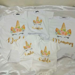 Unicorn Themed Family Shirts
