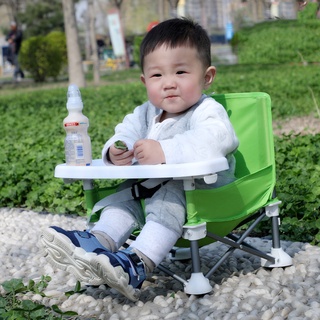 baby portable highchair table and dining chair for children folding camping chair feeding chair with