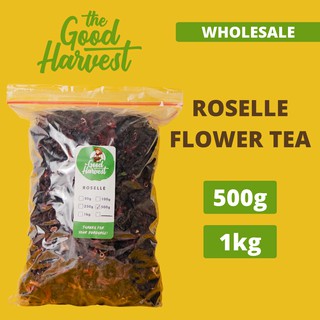 Dried Roselle Hibiscus Calyx Flower Tea Tisane - BULK WHOLESALE