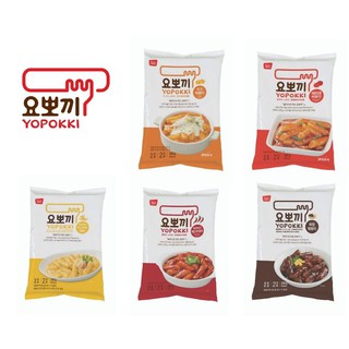 YP) Yopokki Pouch (Spicy&sweet/Jjajang/Cheese/Hot&Spicy/GoldenOnionButter)