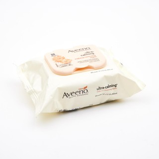 Aveeno Ultra-Calming Makeup Removing Wipes 25s