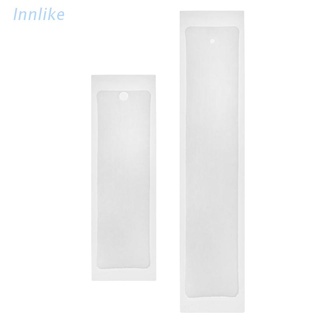 INN Rectangle Silicone Mold Mould Epoxy Resin Jewelry Bookmark DIY Craft with Hole