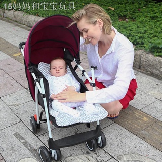 ▤Cotton Baby Seat Liner Stroller Seat Mat Breathable Cushion Pad For Car Seat High Chair Pushchair