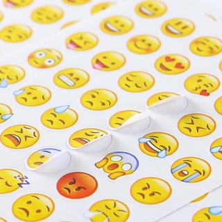 1 sheets Emoji Stickers Stiker emoji 表情管理符号贴纸