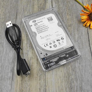 MA❤Enclosure 2.5 Inch USB 3.0 SATA HDD SSD Solid State Drive Hard Disk Box 2TB