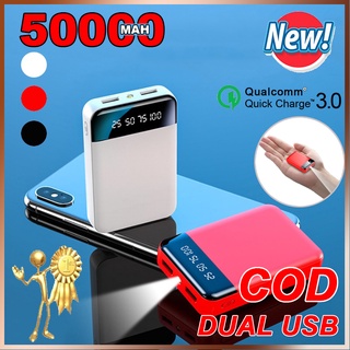 RMO Mini Power Bank 50000mAh COD Quick Charge3.0 Portable High Quality Multi-device Charging