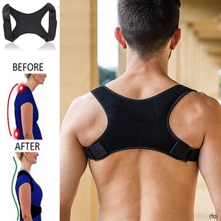 Posture Corrector Fracture Support Back Shoulder Correction Brace Belt Strap {fo}