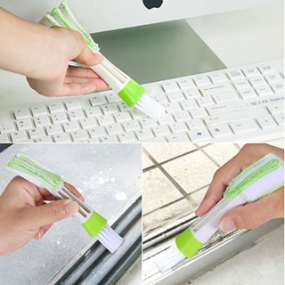 2 in1 Car Air Conditioner Outlet Dirt Duster Air Conditioning Cleaning Brush Car Vent cleaning brush