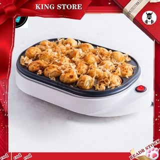 220V 650W 20 Holes Electric Takoyaki Grill Pan Home Octopus Meat Ball Maker Plate Machine (1)
