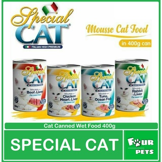 Special Cat MOUSSE CAN WET CAT FOOD 400G