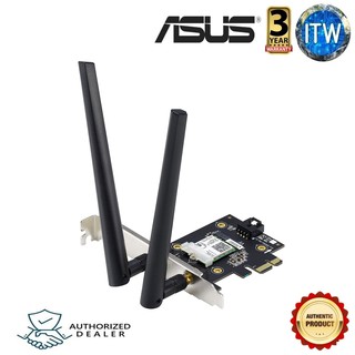 ASUS PCE-AX3000 Dual Band PCI-E WiFi 6 (802.11ax) External Antenna Adapter