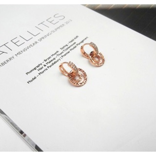 【YH】10k rose gold plated fashion earrings (high quality hypoallergenic)