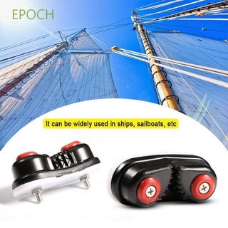 EPOCH Kayak Cam Cleat Sailboat Fairlead Boat Cleat Marine Anodized Sailing Aluminium Canoe Boat Dinghy Accessories/Multicolor
