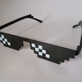 Thug life Shades Eyeglass Sunglass /deal with it sunglasses /mosaic pixel (7)
