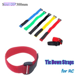 CLEVER 10pcs New Tie-down Straps Durable RC Accessories Antiskid Cable Nylon Multicolor Hot High Quality Eachine&Lipo Battery/Multicolor