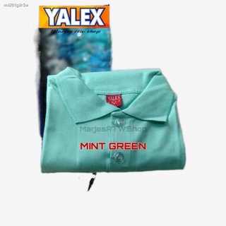 ☌Yalex Polo Shirt (ON HAND) Mint green, Apple green, Emerald green, Turquoise