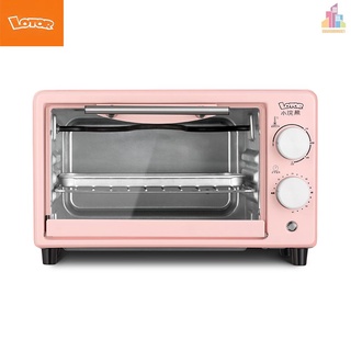 LOTOR Electric Oven 10L Household Food Bakeware with Baking Tray 800W Fast Heating/High Precision Temperature Control/60-min Timer Electric Oven Bakery K11 220V