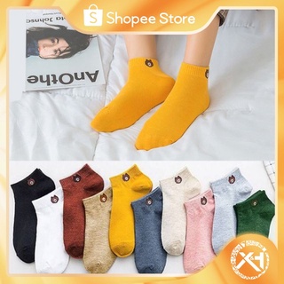 (COD)10-pairs Korean bear socks cartoon female socks cotton socks