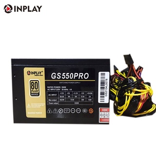 Inplay GS Series GS650/550pro 650/550W True Rated PSU Power Supply 80 Plus Bronze 8-PIN SUPPORTED (1)