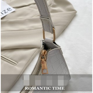 Korean fashion shoulder croco leather ladies women bag sling Yazi #2859 (7)